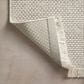 Amber Lewis x Loloi Malibu MAB-05 2"3" x 3"9" Ivory and Dove Indoor/Outdoor Area Rug, , large