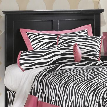 Signature Design by Ashley Maribel Twin Panel Headboard in Black, , large