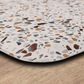 Mohawk Dri-Pro Terrazo Tile 1"6" x 2"6" Cream Door Mat, , large