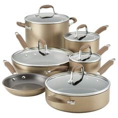 Anolon 11-Piece Cookware Set in Bronze