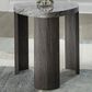 Ashley Surmour End Table in Gray and Brown, , large