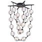 Golden Lighting Pearla 28" LED Pendant in Matte Black, , large