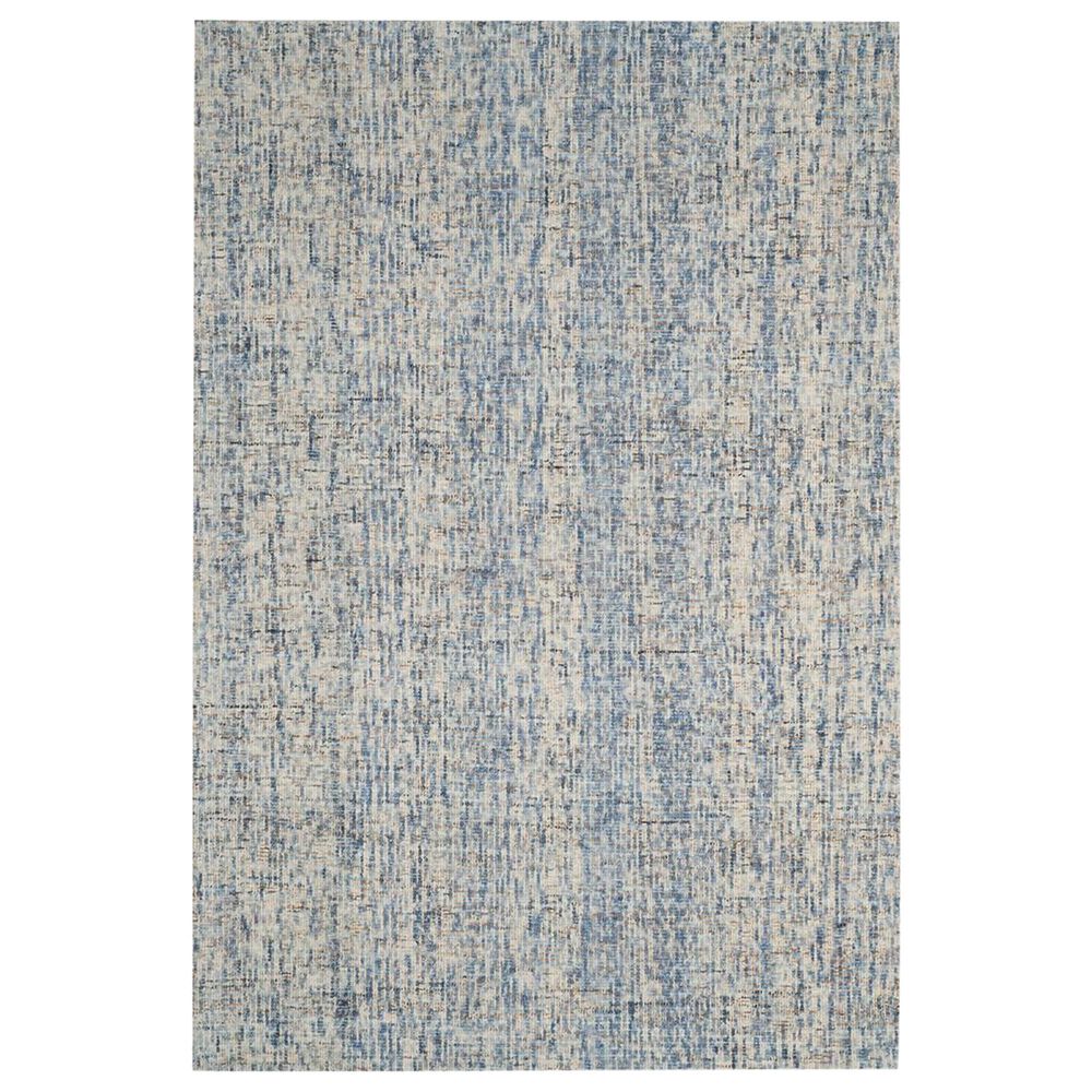 Safavieh Abstract 6' Square Dark Blue and Rust Area Rug, , large