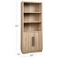 Riva Ridge Harman Bookcase in Creamy Natural, , large