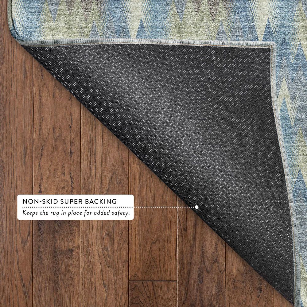Dalyn Rug Company Soft Essentials Blue 1'8" x 2'6" Area Rug, , large
