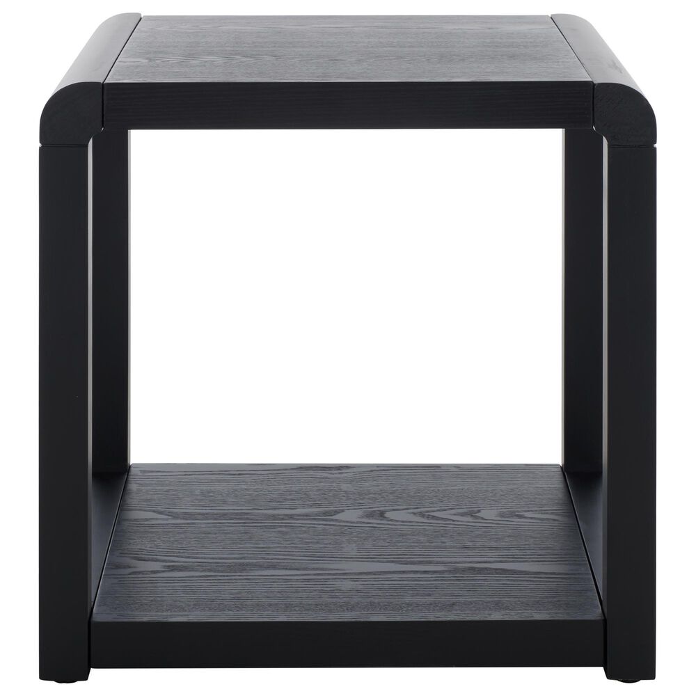 Safavieh Omara 2-Tier Side Table in Black, , large