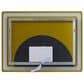 Maple and Jade 32" Room LED Mirror in Silver and White, , large
