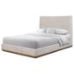 Sterling Timber Elure 4 Piece Queen Upholstered Panel Bedroom Set in Latte, , large