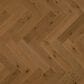 Adleta Duet Herringbone Cleo"s Fervor 5" x 24" Oak Engineered Hardwood, , large
