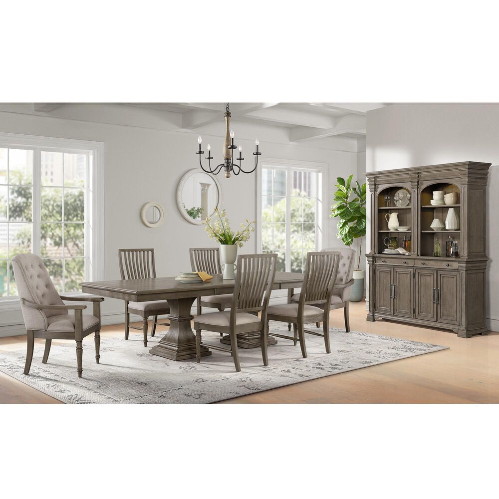 Mayberry Hill Kings Court Side Chair in Grey, , large