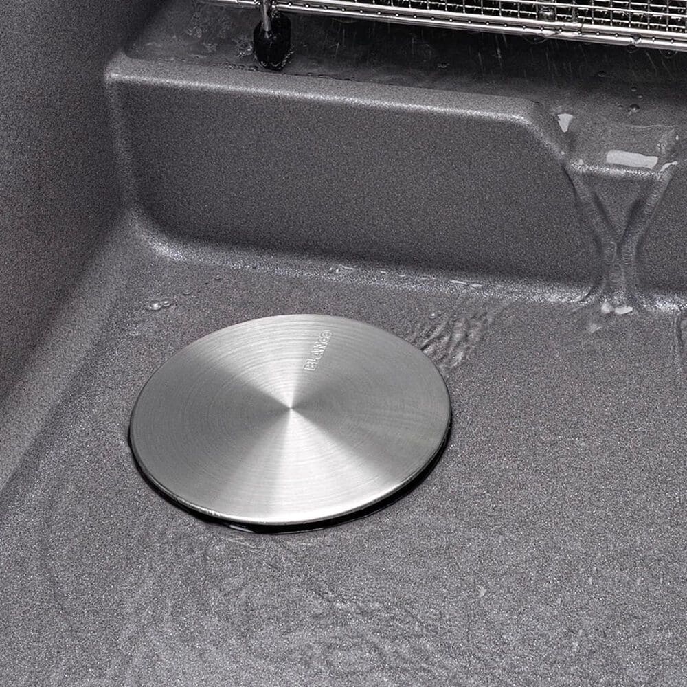 Blanco Capflow Decorative Drain Cover in Stainless Steel, , large