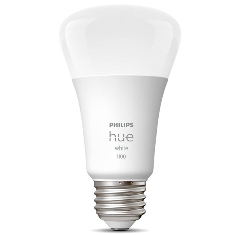 Philips Hue A19 75W Smart LED Bulb in White, , large