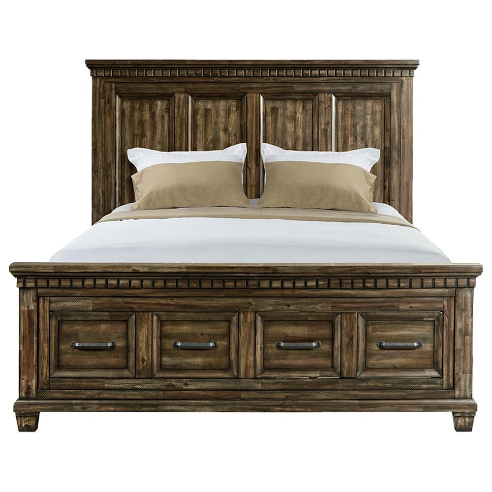 Mayberry Hill Mccoy King Storage Bed in Charcoal, , large