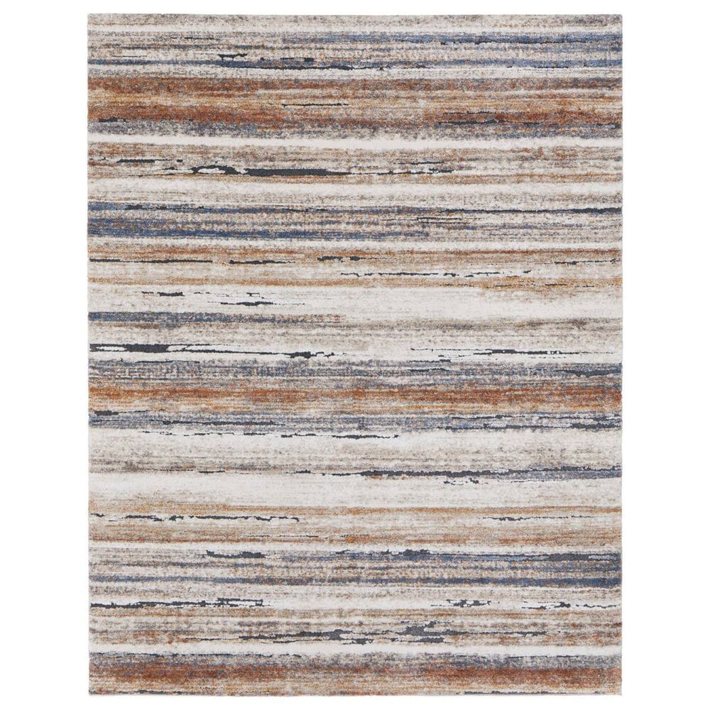 Feizy Gilmore Ivory and Multicolor 8" x 10" Area Rug, , large