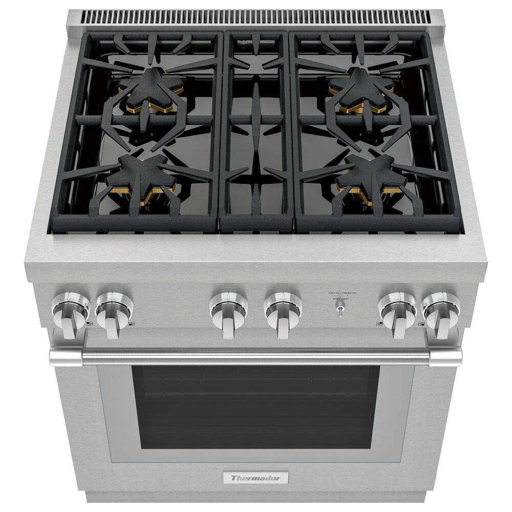 Thermador 30&quot; Pro Harmony Standard Depth Gas Range in Stainless Steel, , large