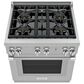 Thermador 30" Pro Harmony Standard Depth Gas Range in Stainless Steel, , large