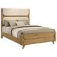 Pacific Landing Bennett Queen Bed with Dresser and Two Nightstands in Light Oak, , large