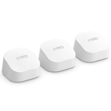 eero 6+ Dual-Band Mesh Wi-Fi 6 Router and 2 Extenders in White, , large