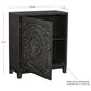 Linon Home Decor Grace Cabinet in Dark Grey, , large