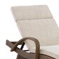 Ashley Laguna Heights Patio Chaise Lounge with Cushion in Beige, , large