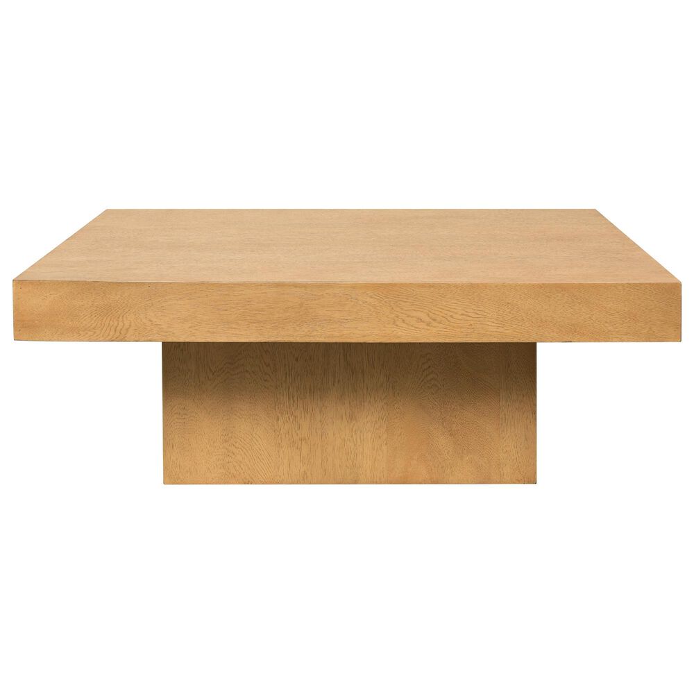 Bassett Mirror Company Padula Natural Coffee Table in Light Oak, , large