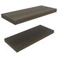 Hearth and Haven 32" Floating Wall Shelf in Olive (Set of 2), , large