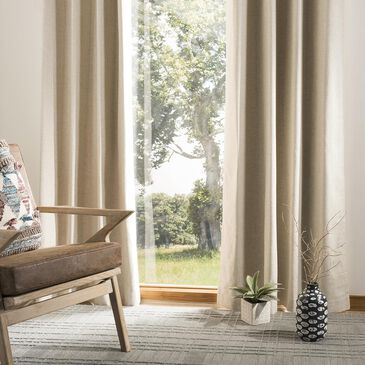 Safavieh Nealonia 52"x84" Window Panel in Ivory, , large