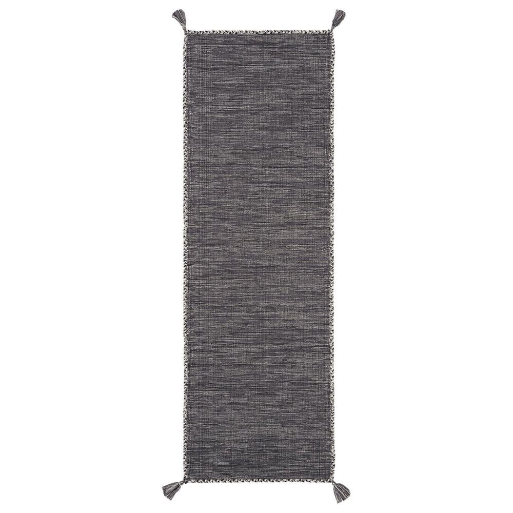 Safavieh Montauk 2"3" x 6" Grey and Black Runner, , large