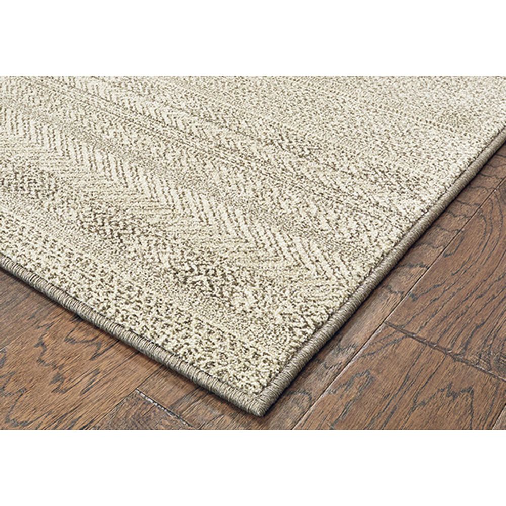 Oriental Weavers Richmond 801H 12&#39; x 15&#39; Ivory and Brown Area Rug, , large