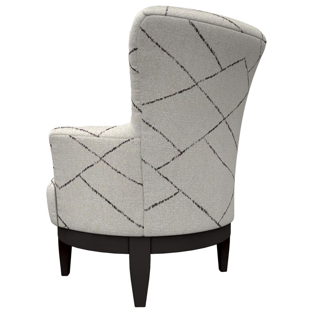 Best Home Furnishings Justine Swivel Chair in Parchment NFM
