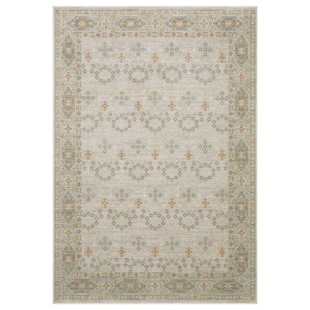 Oriental Weavers Keaton Beige and Brown 2"3" x 7"6" Runner, , large