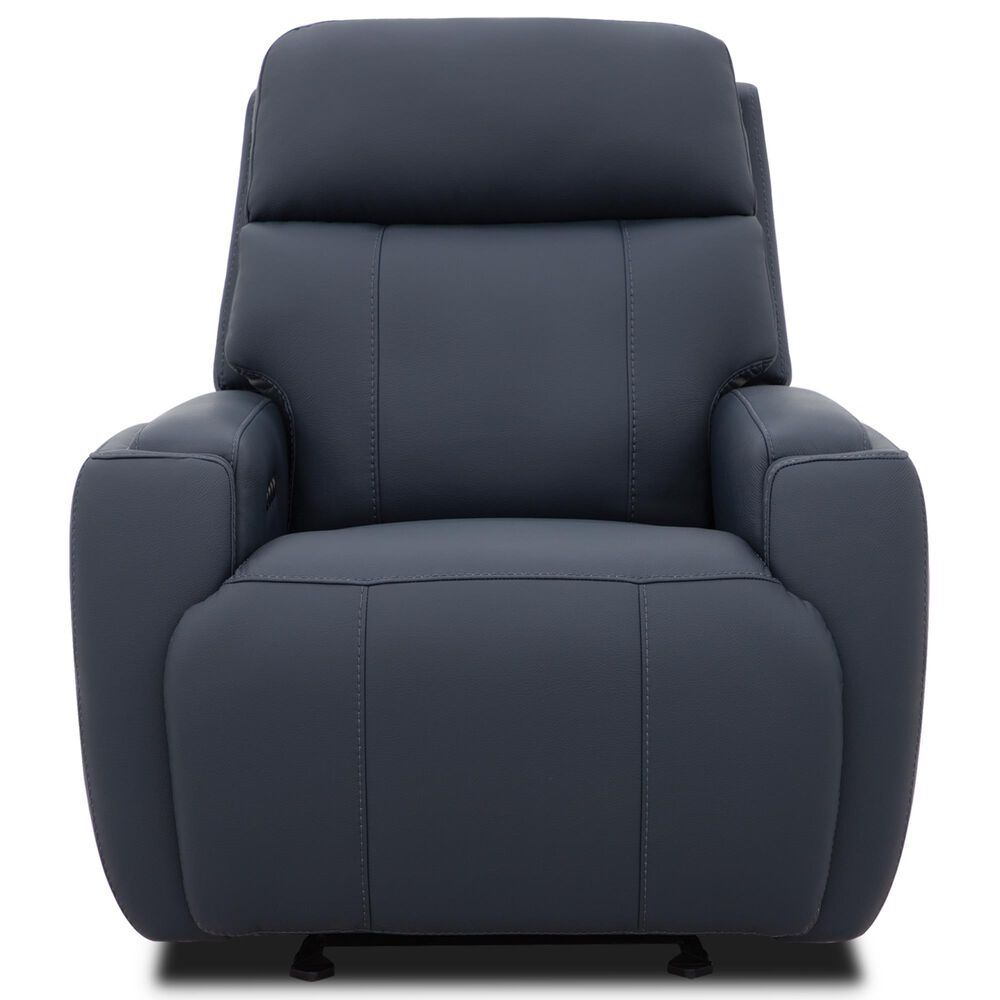 MotoMotion Baur P3 Power Rocker Recliner in Steel Blue, , large