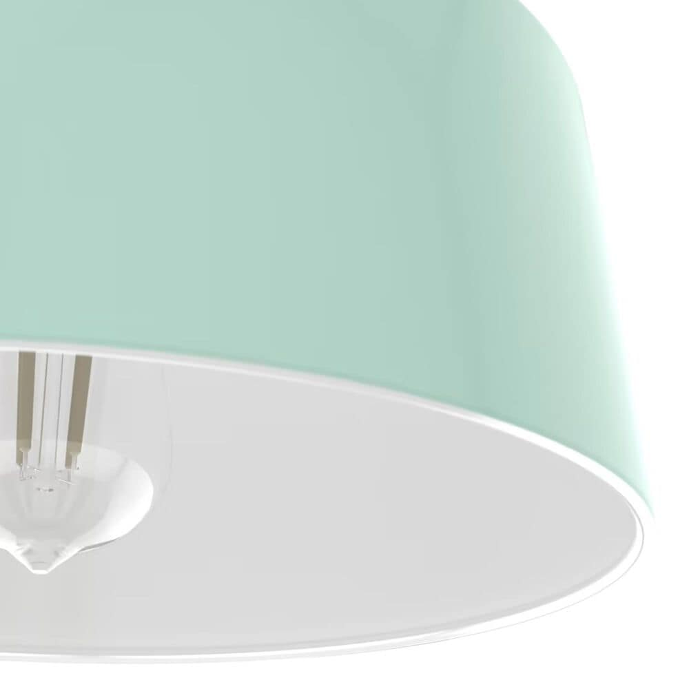 Hunter Cranbrook 1-Light Flush Mount in Mint, , large