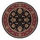 Oriental Weavers Ariana 623M 8" Round Black Area Rug, , large