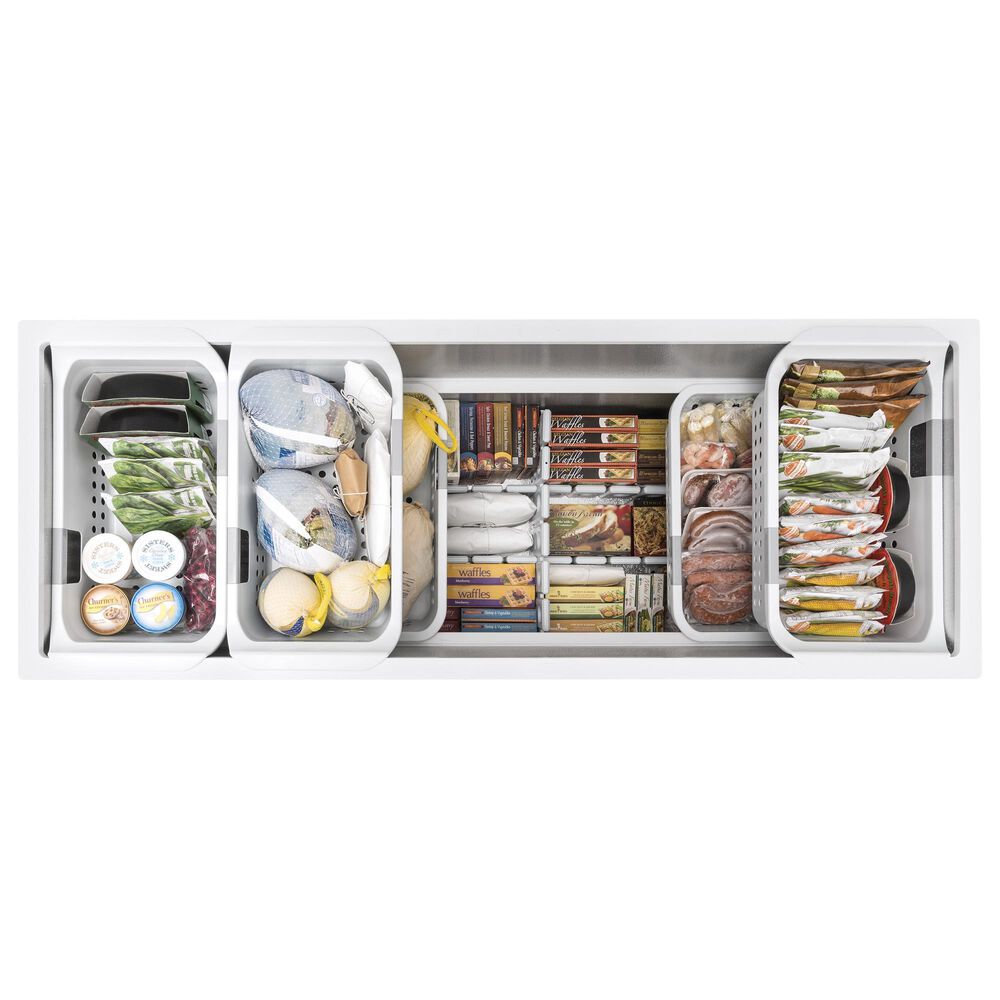 GE Appliances 21.7 Cu. Ft. Manual Defrost Chest Freezer in White, , large