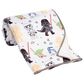 Lambs and Ivy Star Wars Classic Fleece Baby Crib Blanket in Gray, Green, White and Black, , large