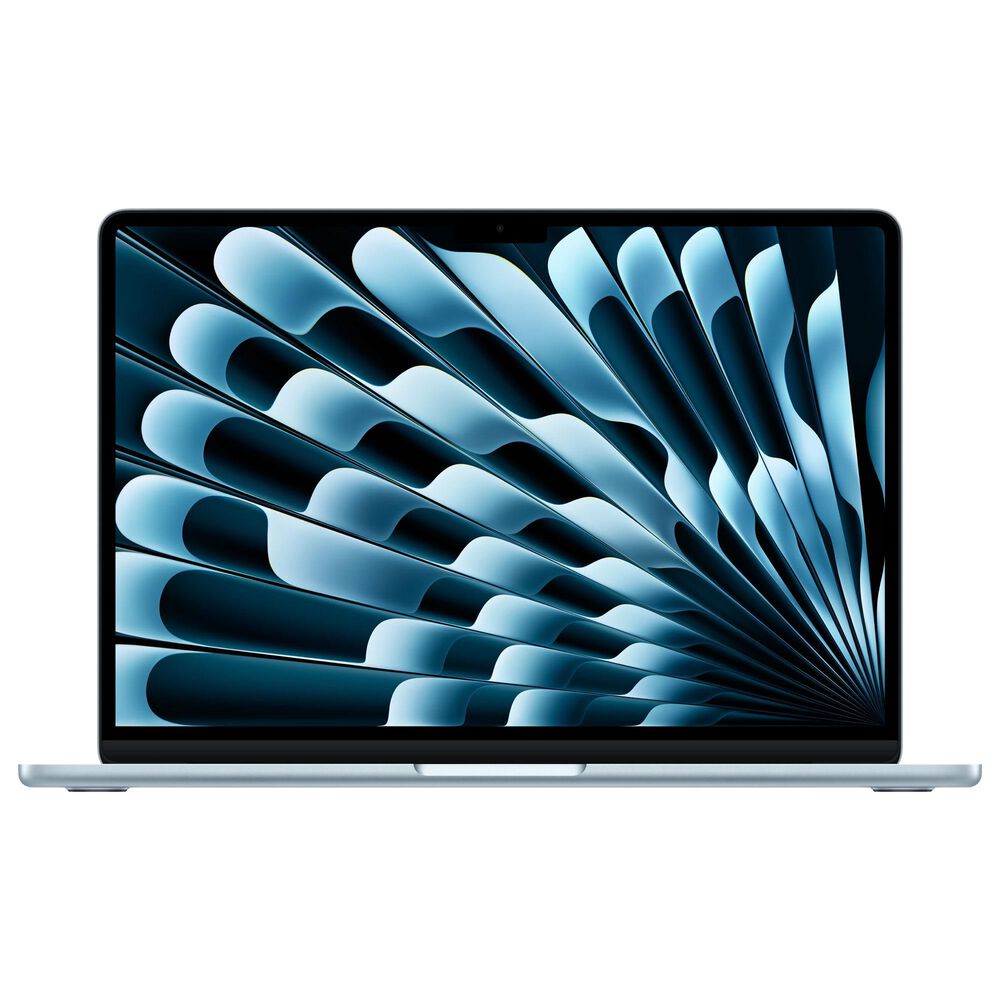 Apple 13" MacBook Air | Apple M5 Chip - 10-core CPU and 10-core GPU - 16GB RAM - 1TB SSD in Sky Blue with 3-Year AppleCare+, , large