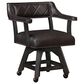 ECI FURNITURE Ashford 5 Piece Adjustable Height Game Table Set in Black, , large