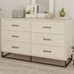 DHP Kelly 6 Drawer Dresser in Bay Oak, , large