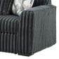 Ashley Midnight-Madness 4-Piece Left Facing Sectional with Chaise in Gunmetal, , large