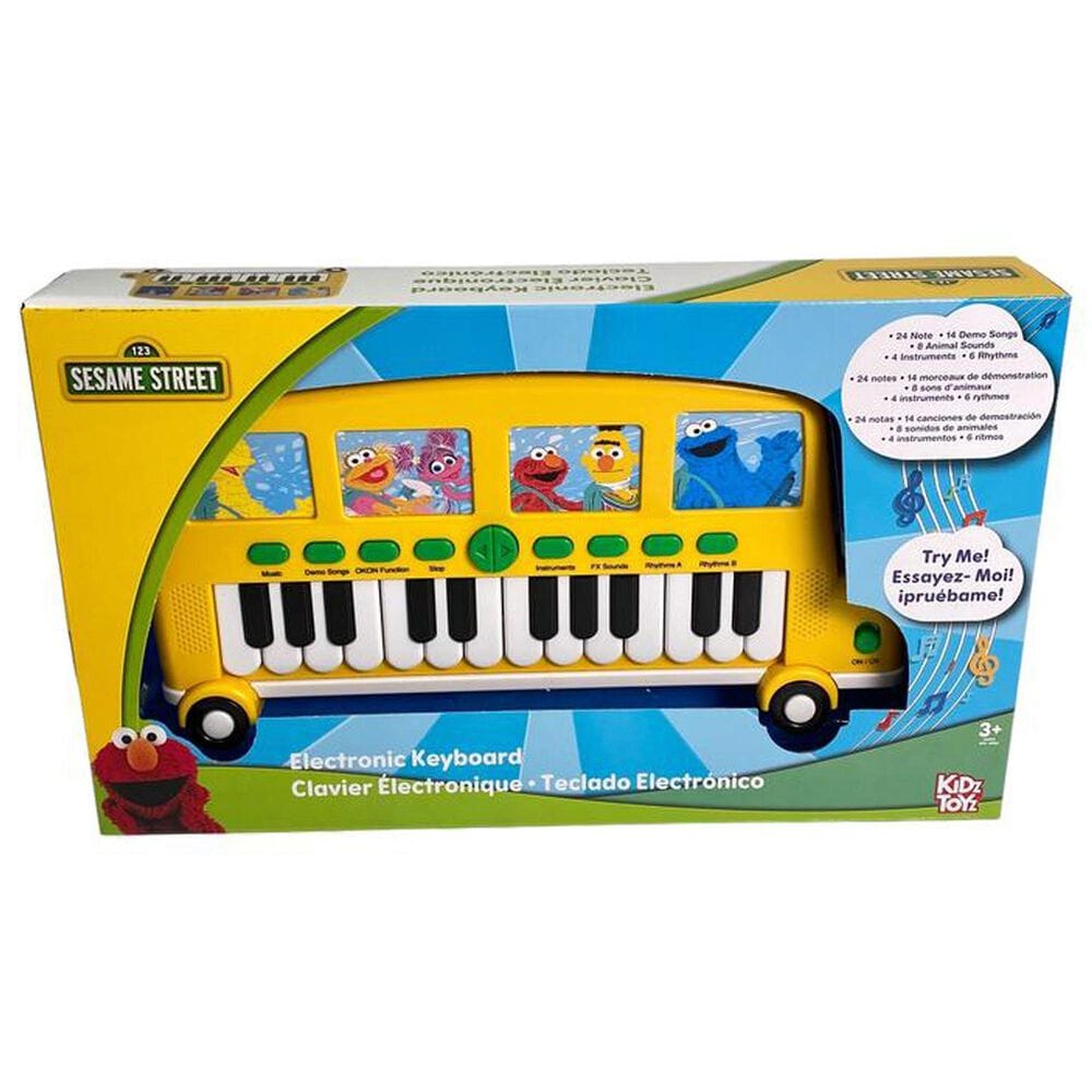 Sesame Street Bus Electronic Keyboard, , large