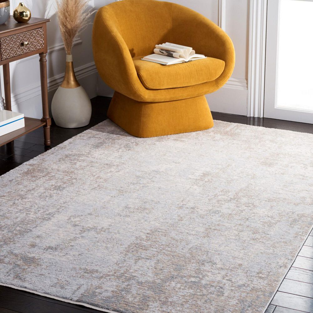 Safavieh Marmara MRM312F 5&#39; x 8&#39;2&quot; Grey, Beige and Blue Area Rug, , large