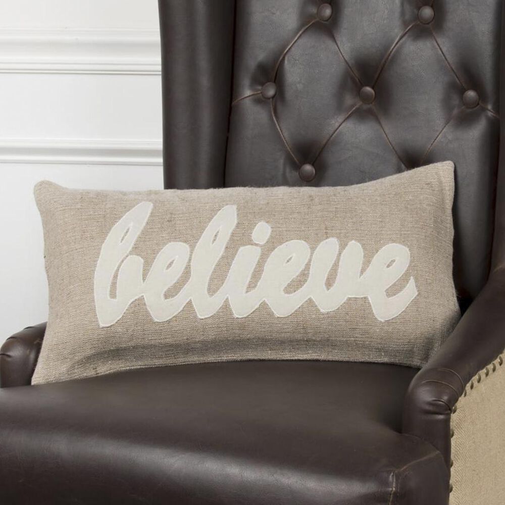 Rizzy Home 11" x 21" Poly Fill Pillow in Brown, , large