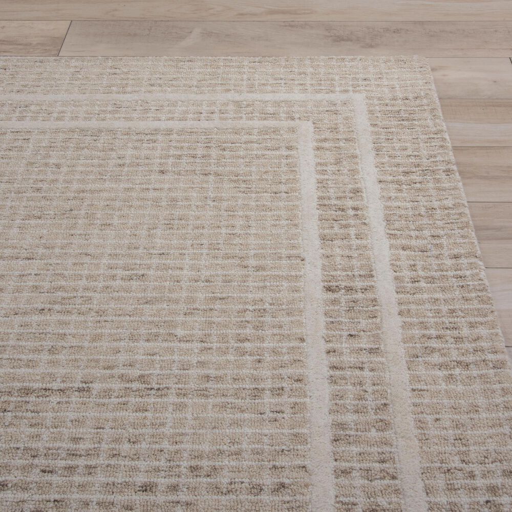 RIZZY Willow Beige, Ivory and Brown 2'6" x 8' Runner, , large
