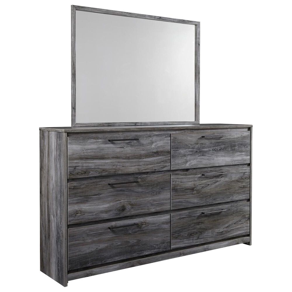 Ashley Baystorm 4 Piece Full LED Panel Bedroom Set in Smokey Gray, , large