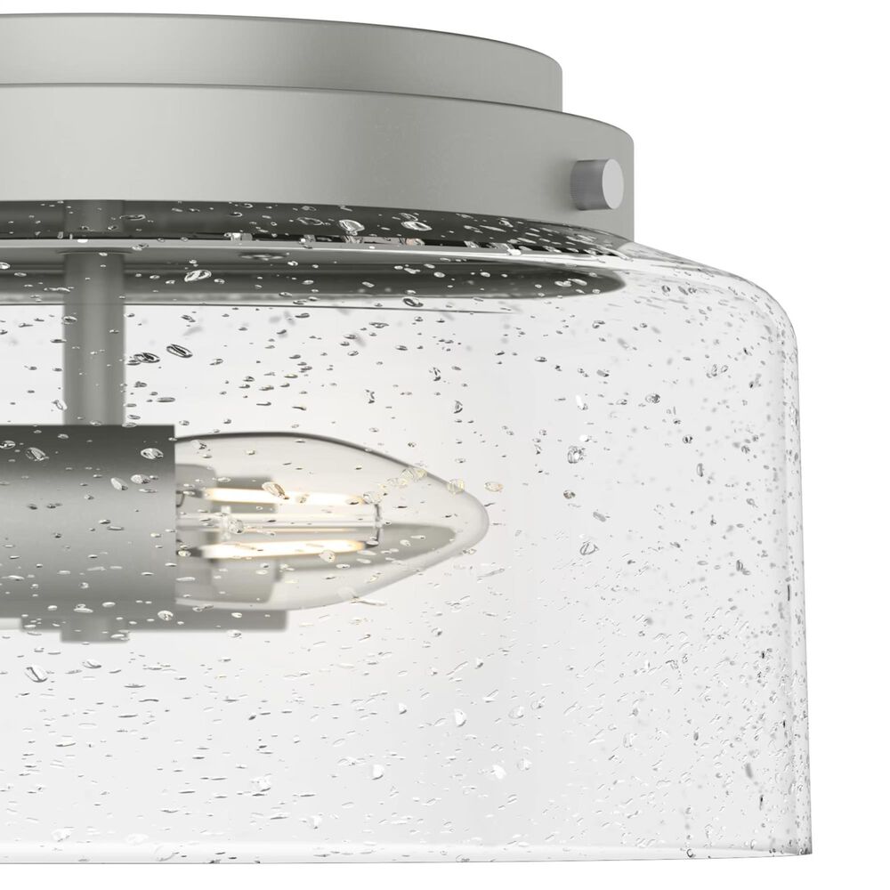 Hunter Hartland 2-Light Flush Mount in Matte Silver, , large