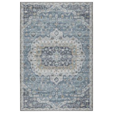 Dalyn Rug Company Tuscany 10" Round Blue Indoor/Outdoor Area Rug, , large