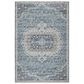 Dalyn Rug Company Tuscany 10" Round Blue Indoor/Outdoor Area Rug, , large