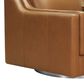 Hydeline Bella Swivel Chair in Cognac Brown (Set of 2), , large