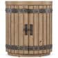 Hooker Furniture Vineyard Row Wine Barrel End Table in Sonoma and Napa, , large